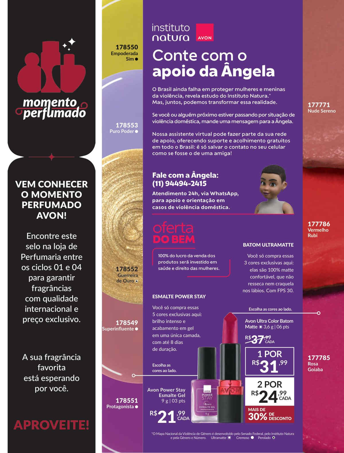 revista avon ciclo 01 2026 momento perfumado